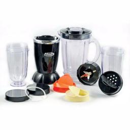 Total Chef Miracle Blender 12-Piece Set, 33 oz. Single Speed Personal Blender, Black thumbnail 2