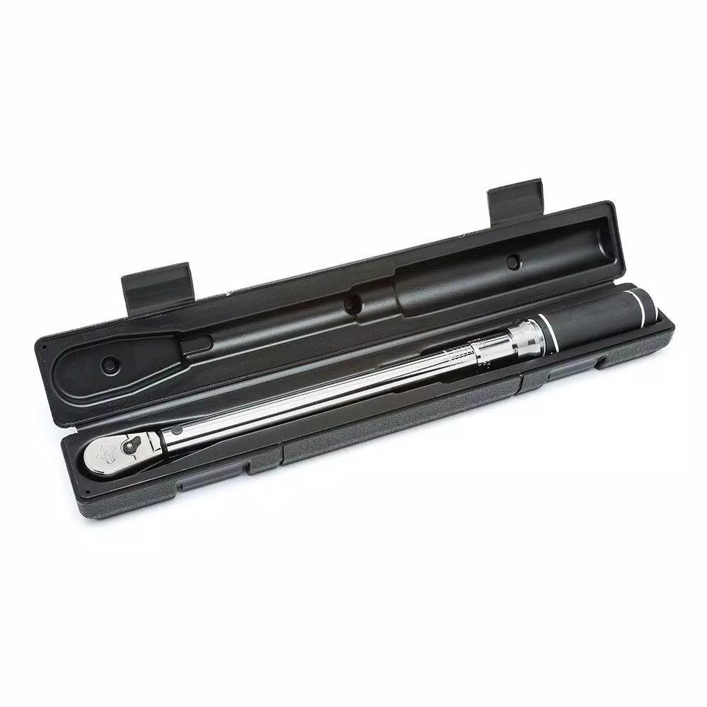 Husky 3/8 in. Drive Torque Wrench and 15 in. Breaker Bar Combo Set