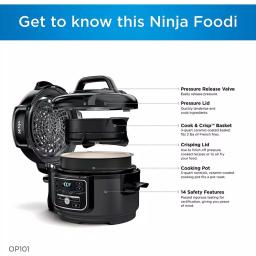 Ninja Foodi 5 qt. Compact Pressure Cooker and Air Fryer with Crisping Lid thumbnail 5