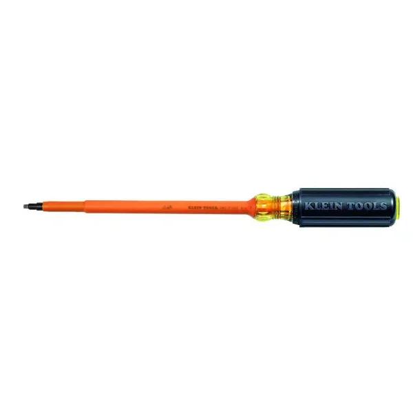 Klein Tools #2 11-5/16 in. Insulated Square Screwdriver, 1000V Rated