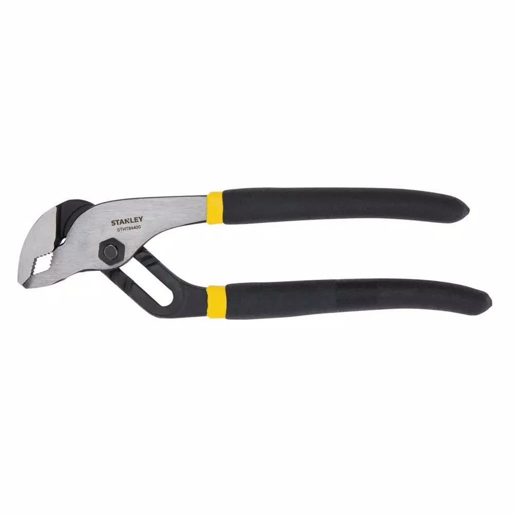 Stanley 8 in. Groove Joint Pliers, Adjustable Hand Tool