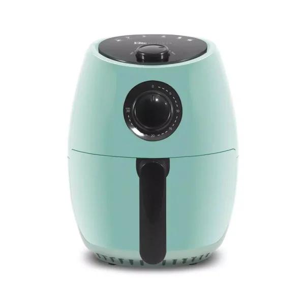 Maximatic Elite Platinum 2.1 Qt. Blue Air Fryer with Adjustable Timer and Convection Fan