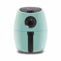 Maximatic Elite Platinum 2.1 Qt. Blue Air Fryer with Adjustable Timer and Convection Fan thumbnail 1