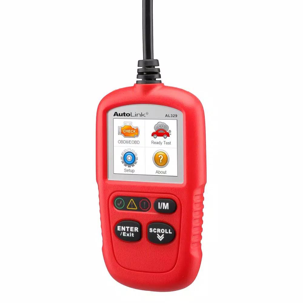 AUTEL AutoLink AL329 OBDII Code Reader with Live Data and Auto VIN