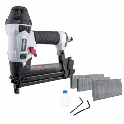 Husky 18-Gauge 2-in-1 Pneumatic Brad Nailer and 1/4 in. Narrow Crown Stapler Combo thumbnail 6