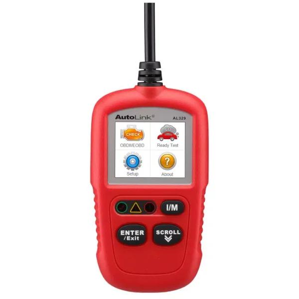 AUTEL AutoLink AL329 OBDII Code Reader with Live Data and Auto VIN