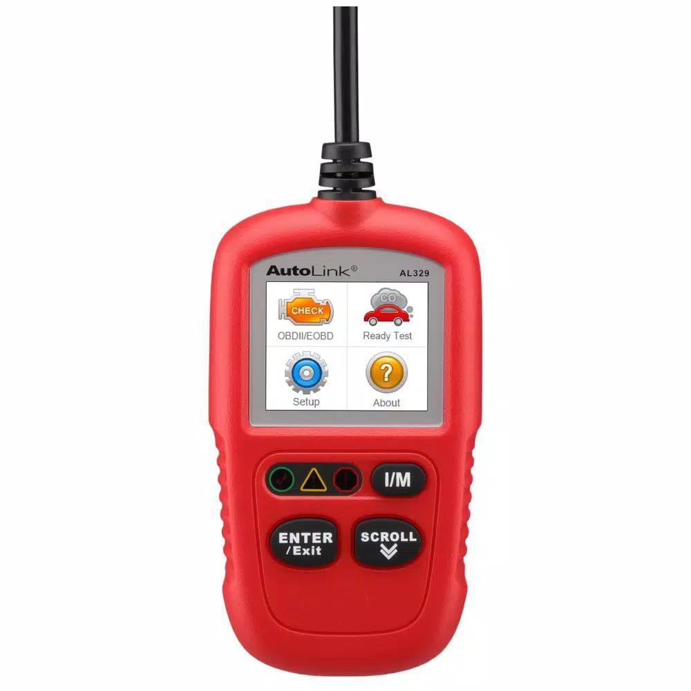 AUTEL AutoLink AL329 OBDII Code Reader with Live Data and Auto VIN