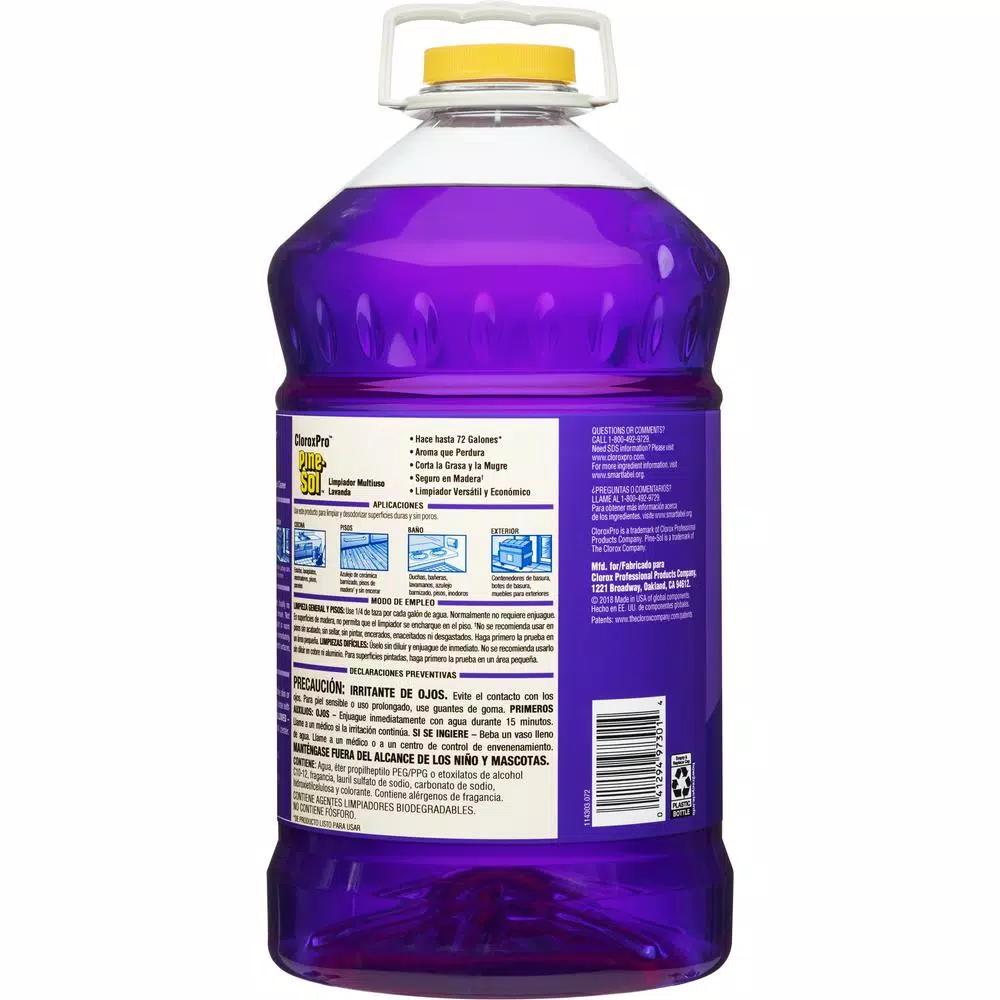 Pine-Sol CloroxPro Pine-Sol Professional All Purpose Cleaner, Lavender Clean, 144 oz.