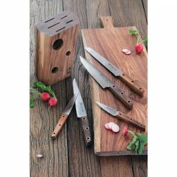 Cangshan W Series 6-Piece German Steel Knife Set with Solid Walnut Wood Block thumbnail 11