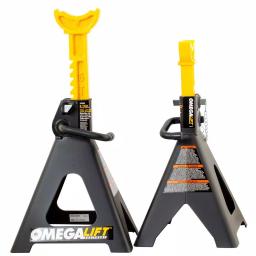 Omega Lift 32068 6-Ton Double Locking Pin Jack Stands - Pair thumbnail 4