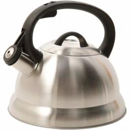 Mr. Coffee Flintshire 1.75 Qt. Stainless Steel Whistling Tea Kettle, Silver thumbnail 1