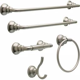 Delta Starmount Brushed Nickel Towel Ring with SpotShield Technology thumbnail 5