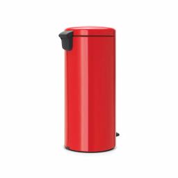 Brabantia Icon 8 Gallon Steel Step-On Trash Can - Passion Red thumbnail 2