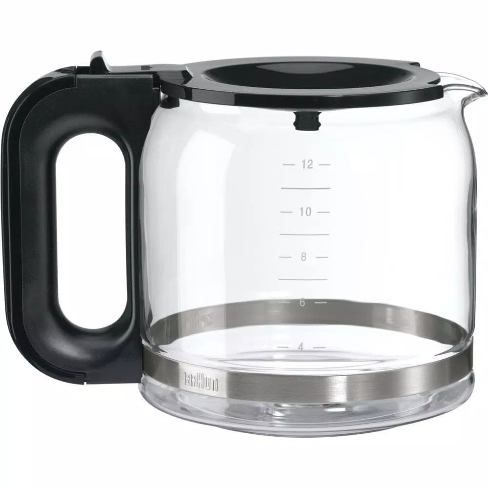 Braun 12-Cup Glass FlavorCarafe Replacement for BrewSense Drip Coffee Makers