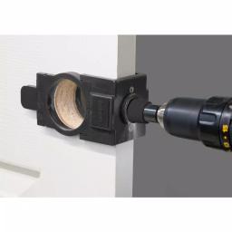 MIBRO Carbon Steel Door Lock and Deadbolt Installation Kit for Wood Doors thumbnail 8