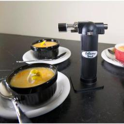 RSVP International Culinary Torch - Modern Chef's Pastry Tool with Safety Lock thumbnail 3