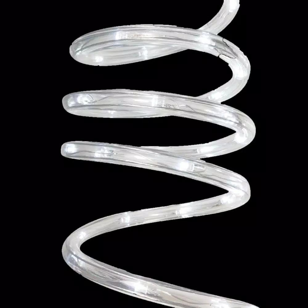 Brite Star 12 ft. 72-Light White Round Rope LED Specialty Lights
