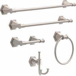 Delta Grandover SpotShield Brushed Nickel Towel Ring thumbnail 3