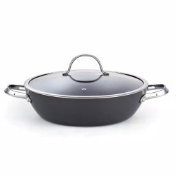 Cooks Standard 5 Qt. Hard-Anodized Aluminum Nonstick Saute Pan with Glass Lid, 12 in. thumbnail 5