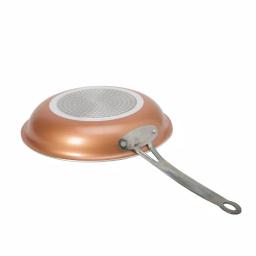 Kitchen Details 10 in. Aluminum Nonstick Copper Frying Pan with Titanium Ceramic Coating thumbnail 5