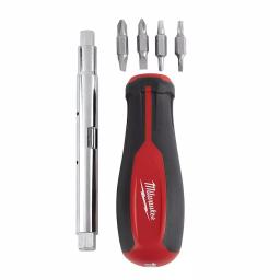 Milwaukee 12-Piece Electrician's Hand Tool Set with Pliers, Cutters, and Screwdrivers thumbnail 7
