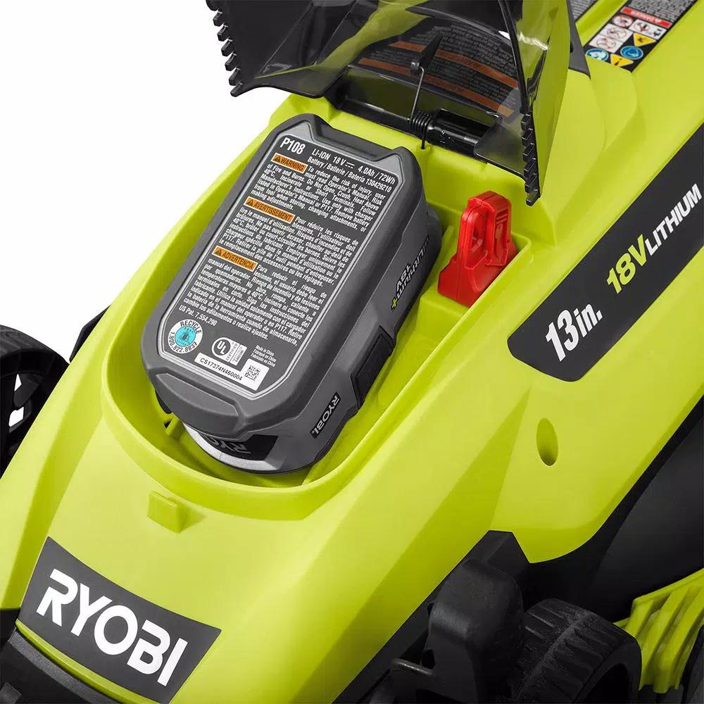 RYOBI ONE+ 18V Lithium-Ion 5-Tool Lawn and Garden Kit (Mower, Blower, Chainsaw, Hedge Trimmer, String Trimmer)