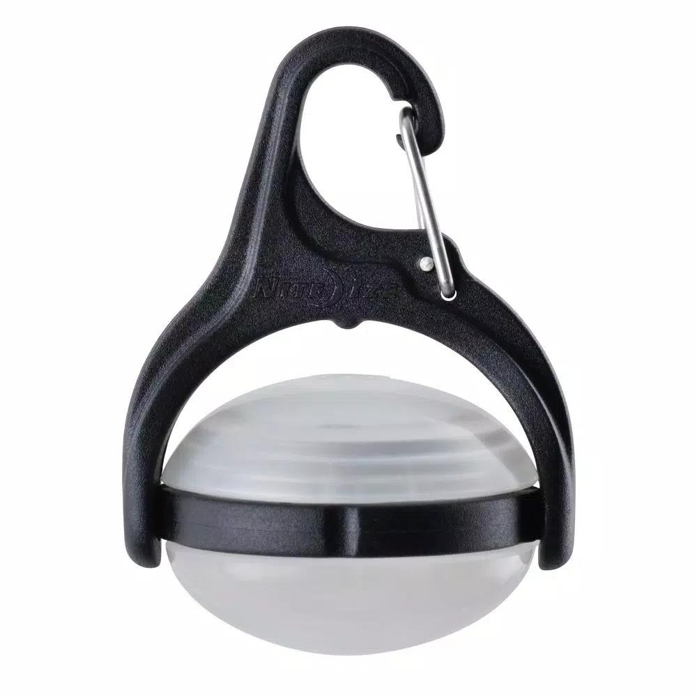 Nite Ize MoonLit LED Micro Lantern - Compact Water-Resistant Carabiner Clip Light