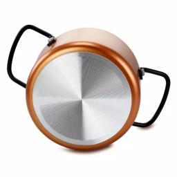 Gibson Home Cairo Sunset 1.4 qt. Aluminum Mini Dutch Oven, Copper thumbnail 2