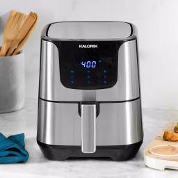 KALORIK 6 Qt. Stainless Steel Digital Air Fryer Pro XL Toaster Oven with 8 Smart Presets thumbnail 7