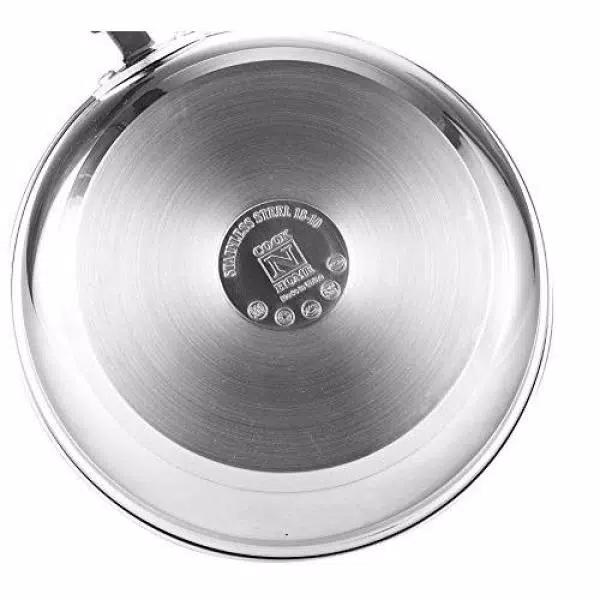 Cook N Home 20 Qt. Stainless Steel Stock Pot with Tempered Glass Lid