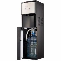 Frigidaire 5 Gallon Bottom Loading Water Dispenser, Hot and Cold, Stainless Steel thumbnail 2