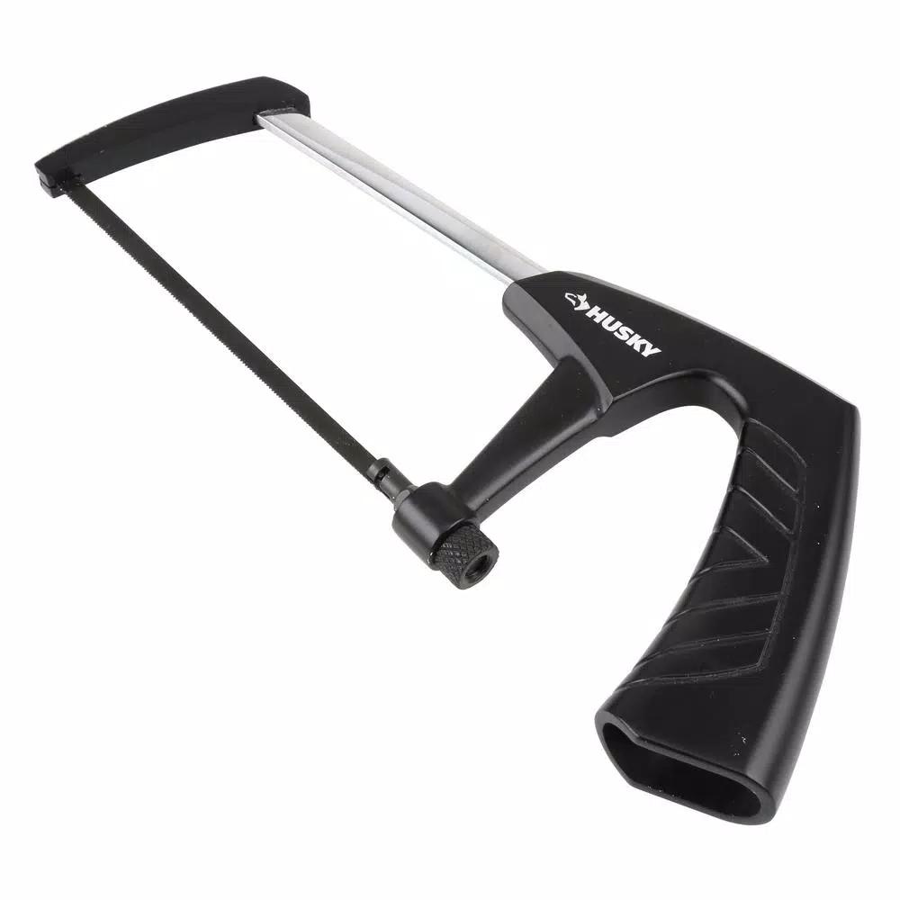 Husky 6 in. Mini Hacksaw with 24 TPI Carbon Steel Blade