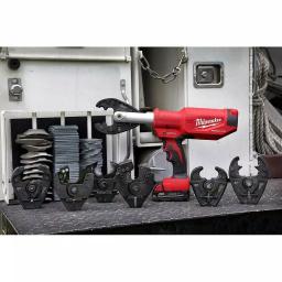 Milwaukee M18 FORCE LOGIC 6-Ton Pistol Utility Crimping Kit with BG-D3 Jaws and 2 Batteries thumbnail 11