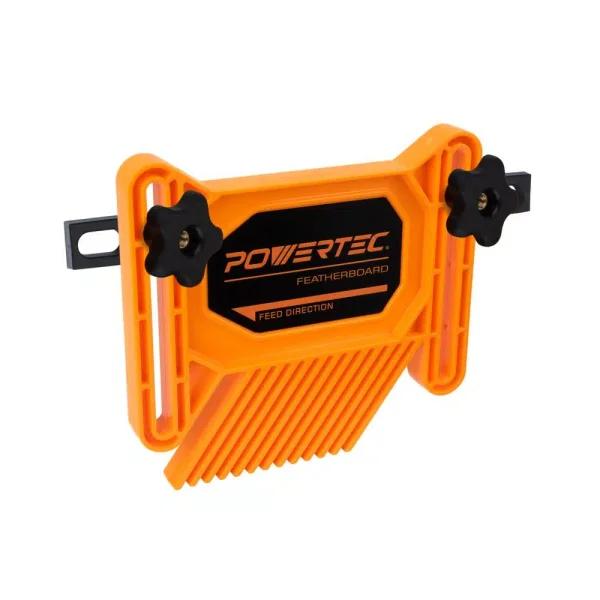 POWERTEC Universal Featherboards with Miter Lock and Flex System for Table Saws and Router Tables