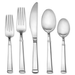 Hampton Forge Avenue 20-Piece 18/0 Stainless Steel Flatware Set, Service for 4 thumbnail 1