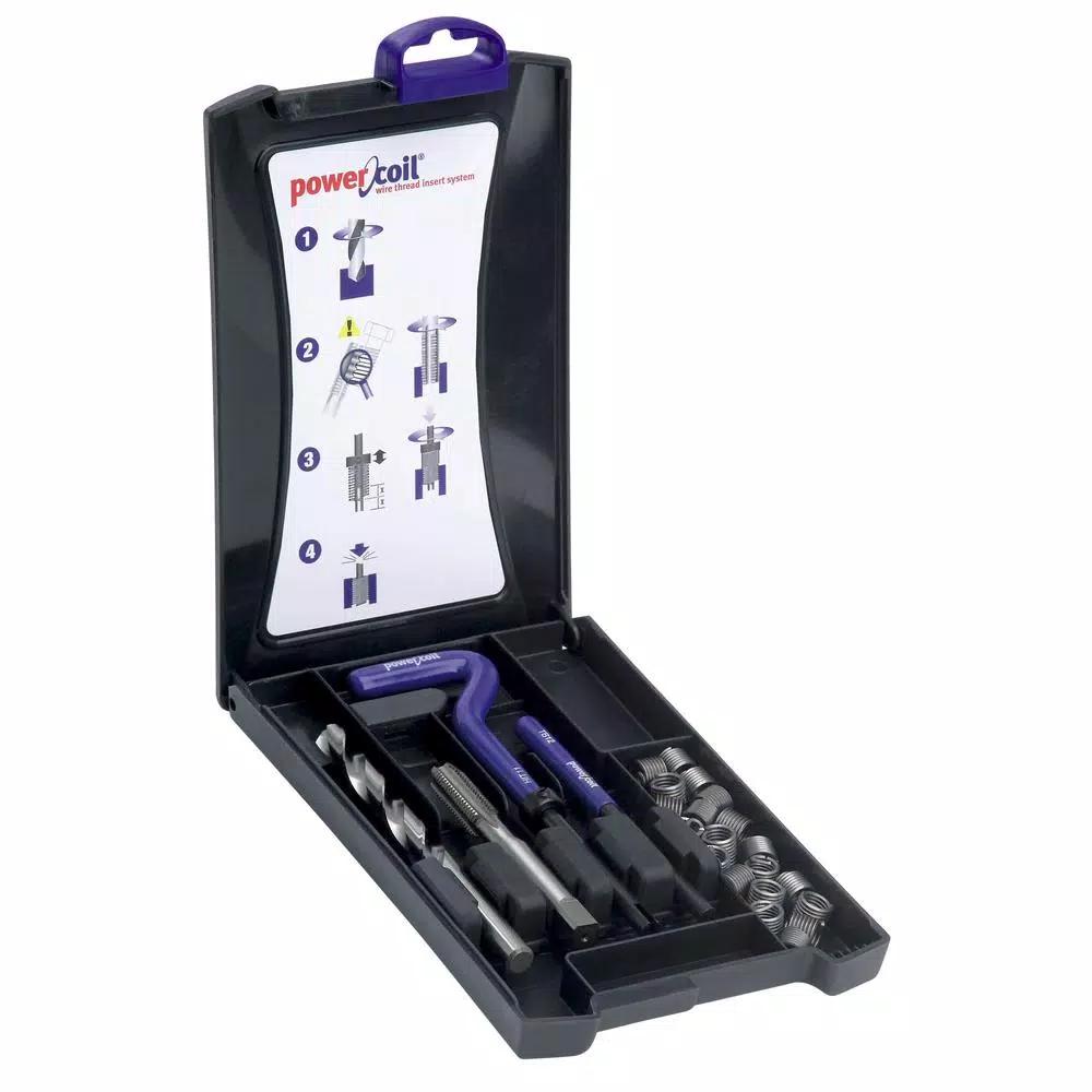Powercoil UNF 1/2-20 Thread Repair Kit with Wire Thread Inserts