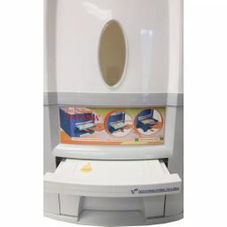 Tayama Rice Dispenser 55 lbs. Capacity White Dry Food Storage Container thumbnail 3
