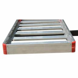 Max Load 48 in. x 21 in. Aluminum Compact Cargo Carrier for 2 in. Hitch Receiver, 500 lb. Capacity thumbnail 2