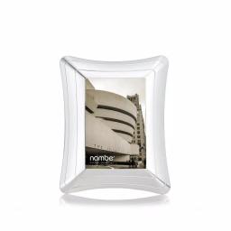 Nambe Portal Metal Picture Frame, 8 x 10, Silver Contemporary Tabletop Frame thumbnail 2