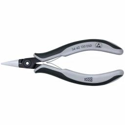 KNIPEX 5-1/4 in. Precision Electronics Gripping Pliers with ESD Handles thumbnail 1