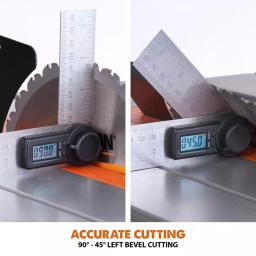 Evolution Power Tools RAGE5-S 15 Amp 10 in. Multi-Material Table Saw with Folding Stand thumbnail 15