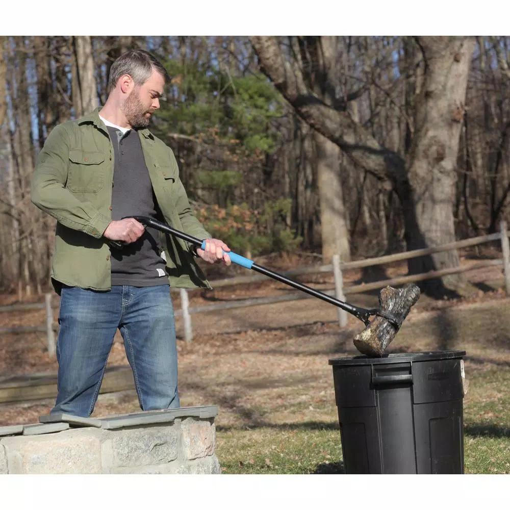 Unger 42.5 in. Steel-Rubber Rugged Trash Reacher Grabber for Heavy Duty Outdoor Use