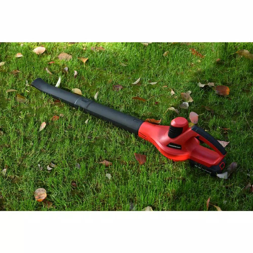 PowerSmart 20V Cordless Handheld Blower Kit with 1.5Ah Battery and Charger, 117 MPH, 85 CFM