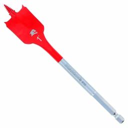 Diablo SPEEDemon 1 in. x 6 in. Spade Bit, High Speed Steel, Hex Shank thumbnail 1