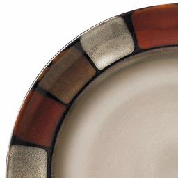 Pfaltzgraff Taos 16-Piece Stoneware Dinnerware Set, Service for 4, Brown thumbnail 2