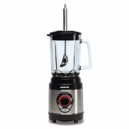 Tribest Dynablend Clean 60 oz. Black Stainless Steel Blender with Glass Pitcher thumbnail 1