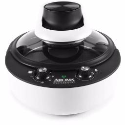 Aroma 4.7 Qt. Black Electric Air Fryer Multi-Cooker thumbnail 1