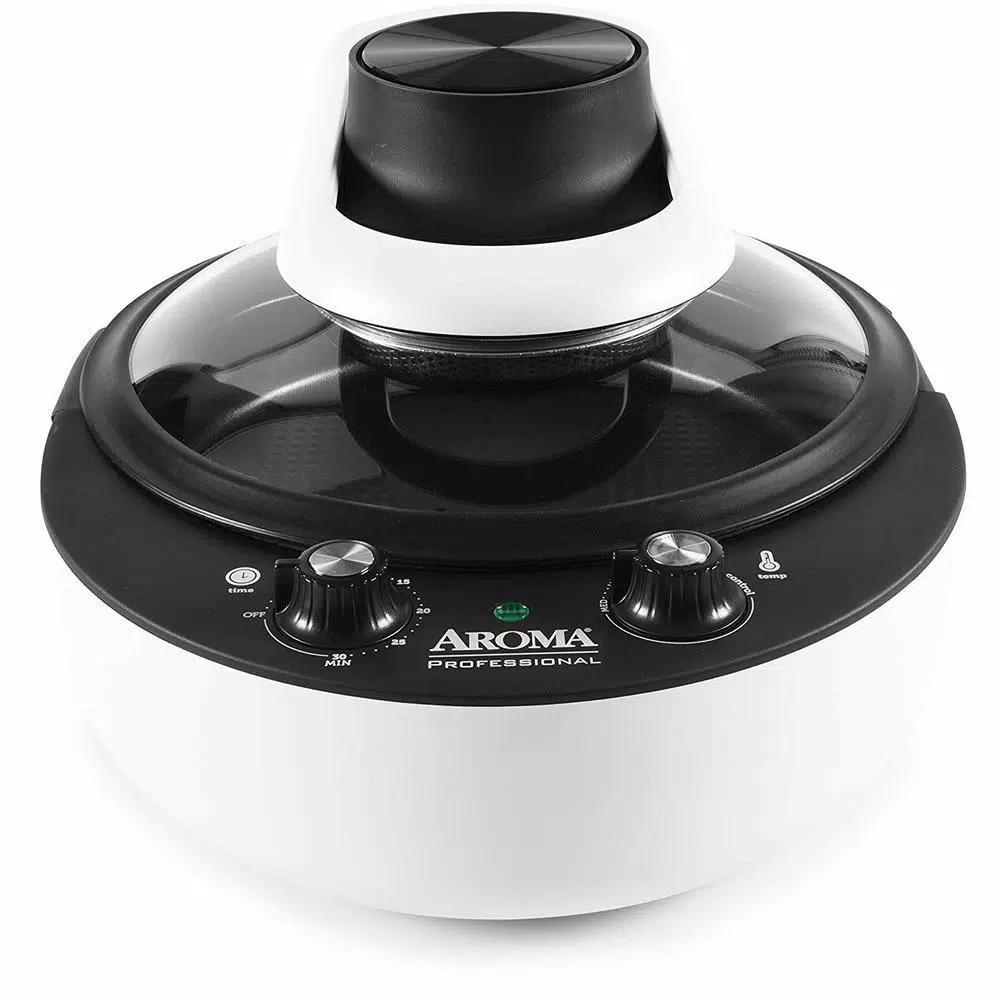 Aroma 4.7 Qt. Black Electric Air Fryer Multi-Cooker