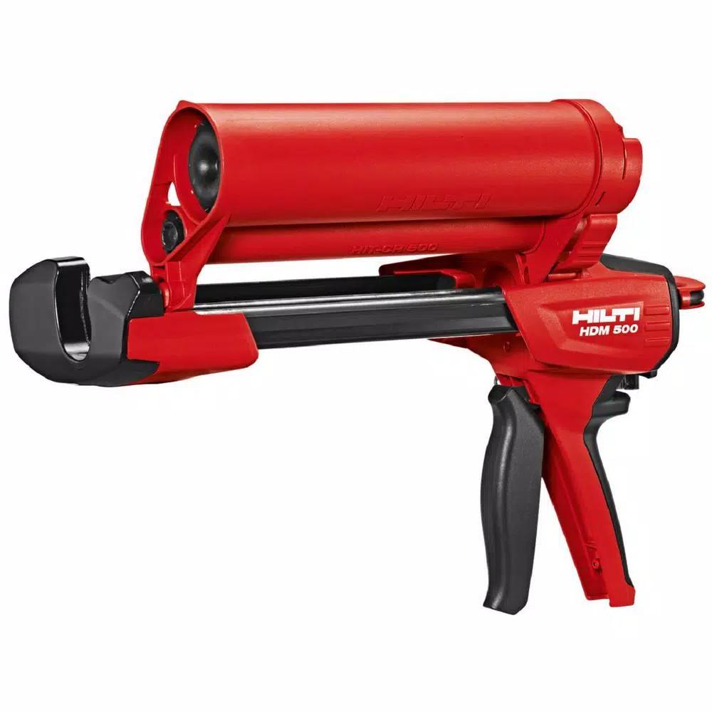 Hilti HDM 500 Manual Anchor Adhesive Dispenser with HIT-CR 500 and HIT-CB Holders