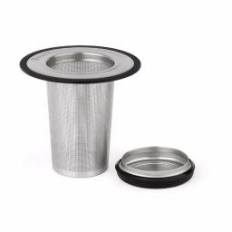 GEFU Universal Stainless Steel Tea Filter with Removable Lid thumbnail 2